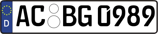 AC-BG0989