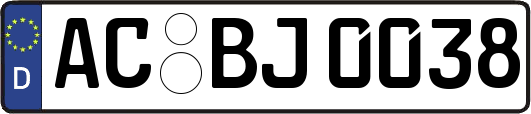 AC-BJ0038