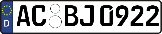 AC-BJ0922