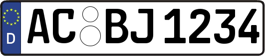 AC-BJ1234