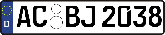 AC-BJ2038