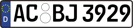 AC-BJ3929