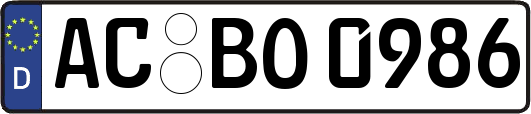 AC-BO0986