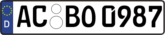 AC-BO0987