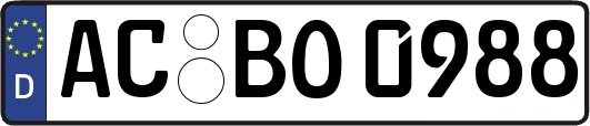 AC-BO0988