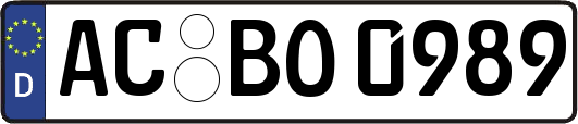 AC-BO0989