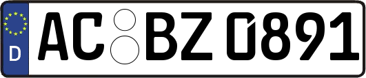 AC-BZ0891