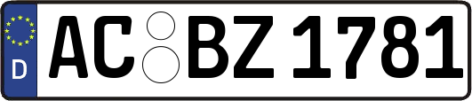 AC-BZ1781