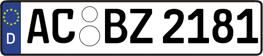 AC-BZ2181