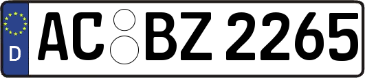 AC-BZ2265