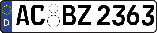 AC-BZ2363