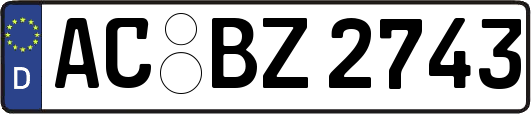 AC-BZ2743