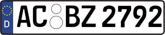 AC-BZ2792