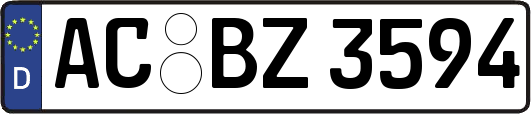 AC-BZ3594