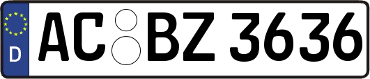 AC-BZ3636