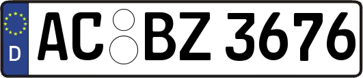 AC-BZ3676