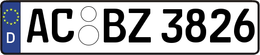 AC-BZ3826