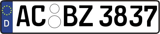 AC-BZ3837