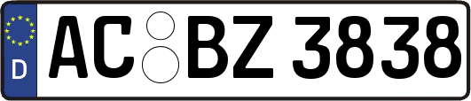 AC-BZ3838