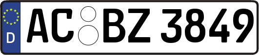 AC-BZ3849