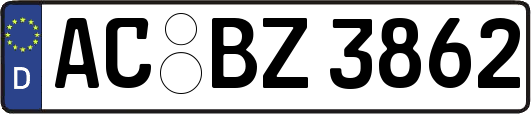 AC-BZ3862