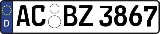 AC-BZ3867