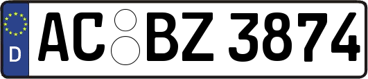 AC-BZ3874