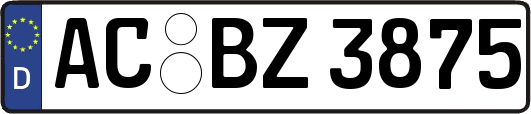 AC-BZ3875