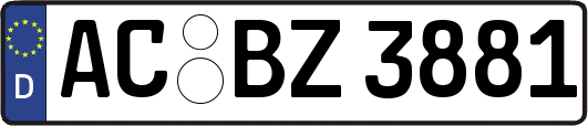 AC-BZ3881