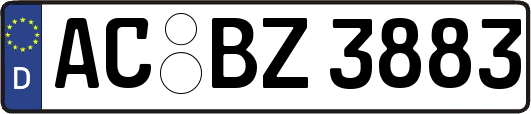 AC-BZ3883