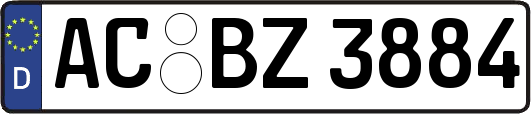 AC-BZ3884