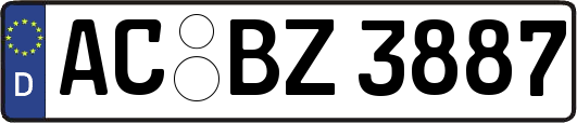 AC-BZ3887
