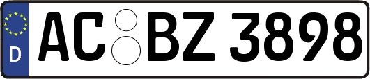 AC-BZ3898