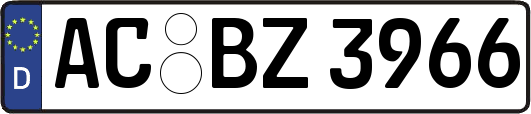 AC-BZ3966