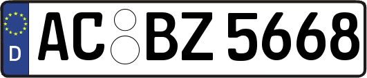 AC-BZ5668