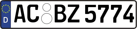 AC-BZ5774