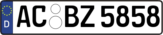 AC-BZ5858