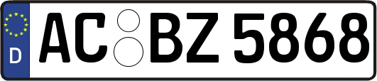 AC-BZ5868