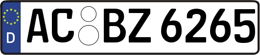 AC-BZ6265