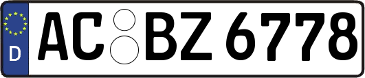 AC-BZ6778