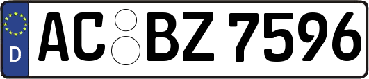 AC-BZ7596