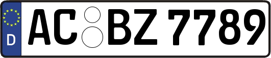 AC-BZ7789