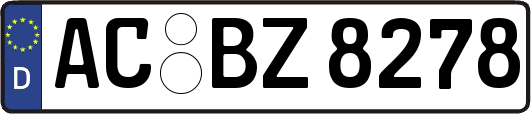 AC-BZ8278