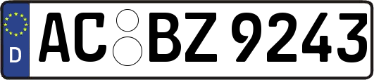 AC-BZ9243