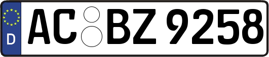 AC-BZ9258