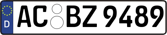 AC-BZ9489