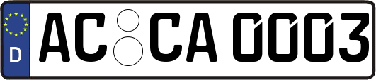 AC-CA0003