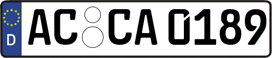 AC-CA0189