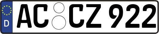AC-CZ922