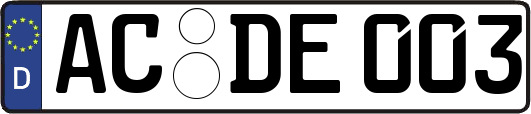 AC-DE003